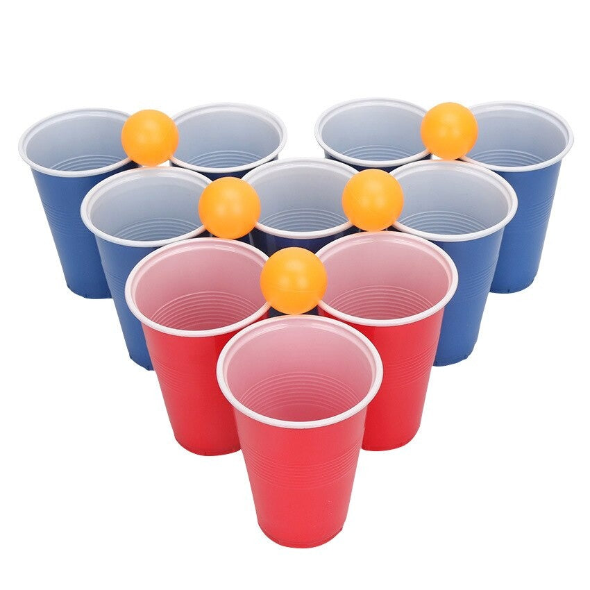 Juego Mesa Fiesta Amigos Grupo Parche Beer Pong Diversion 1a