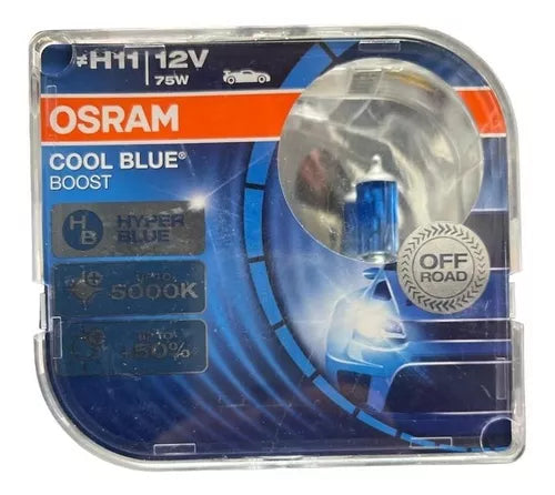 Juego Bombillos Osram Aleman H11 Cool Blue Boost 75w 12v