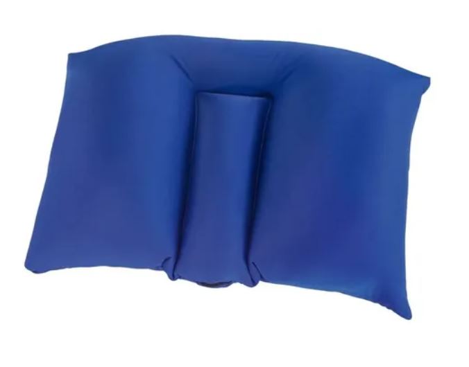 Almohada Dormir Antironquido Antiapnea Color Azul