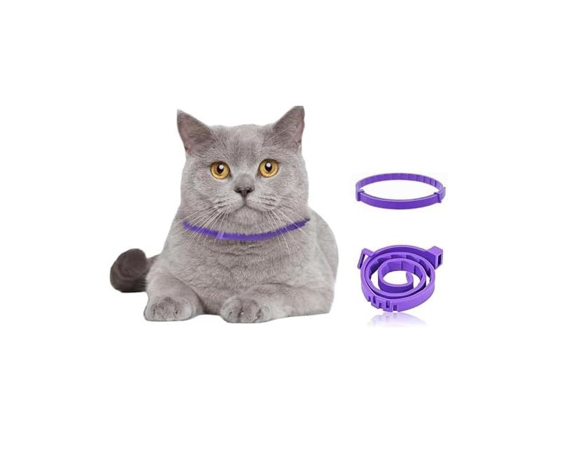 2 Collares Calmante Relajante Gatos Ansiedad Viajes Ajustabl