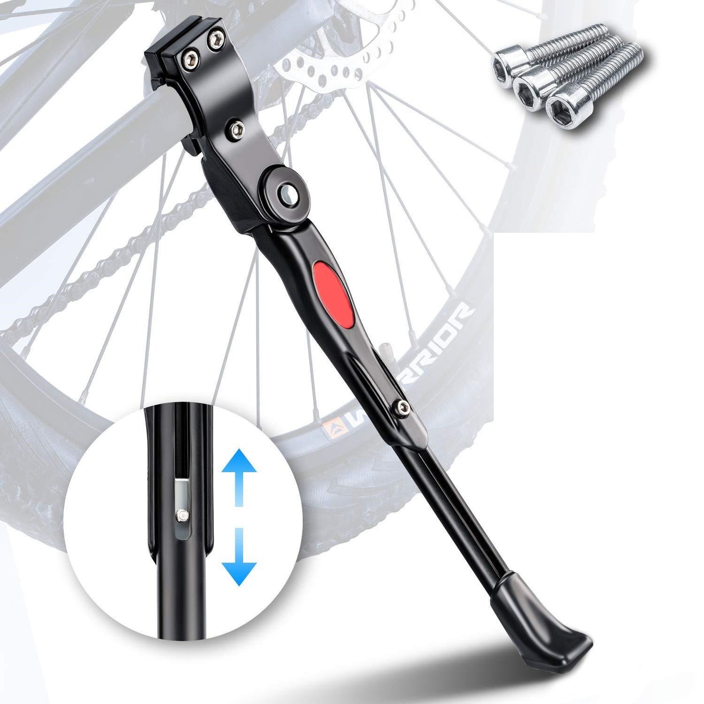 Pata En Aluminio Soporte Ajustable Para Bicicleta Mtb Bmx