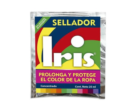 4 Sellador Fijador Protector Color Ropa Prenda Tintura Iris