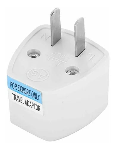 2x Adaptador Enchufe Pared Viaje Convertidor Para Colombia