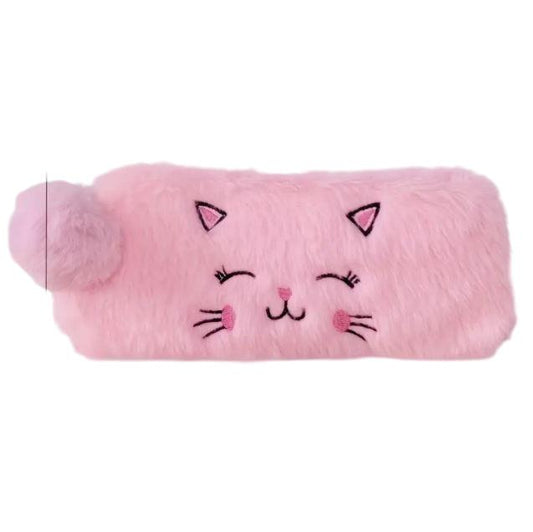 Cosmetiquera Orejitas Gato Gatito Peluche Estuche Maquillaje