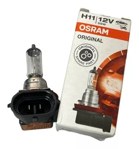 1 Bombillo Osram Aleman H11 Original 12v55w Standard Halogen