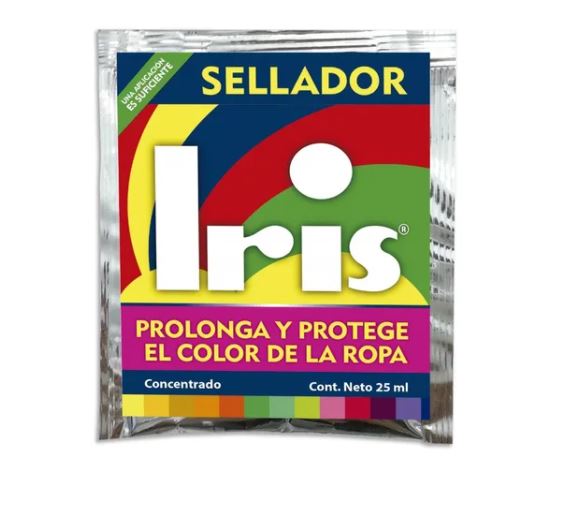 2x Sellador Iris Fijador Protector Color Ropa Prenda Nueva Tinturada